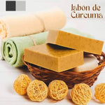 JABÓN DE CÚRCUMA 100% NATURAL