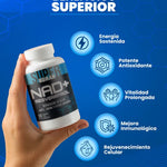 NAD + Resveratrol - Cápsulas de Reparación Celular Antienvejecimiento y Energía Extra (30 Cápsulas) - SuperHuman™