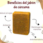 JABÓN DE CÚRCUMA 100% NATURAL
