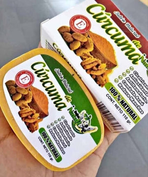 JABÓN DE CÚRCUMA 100% NATURAL