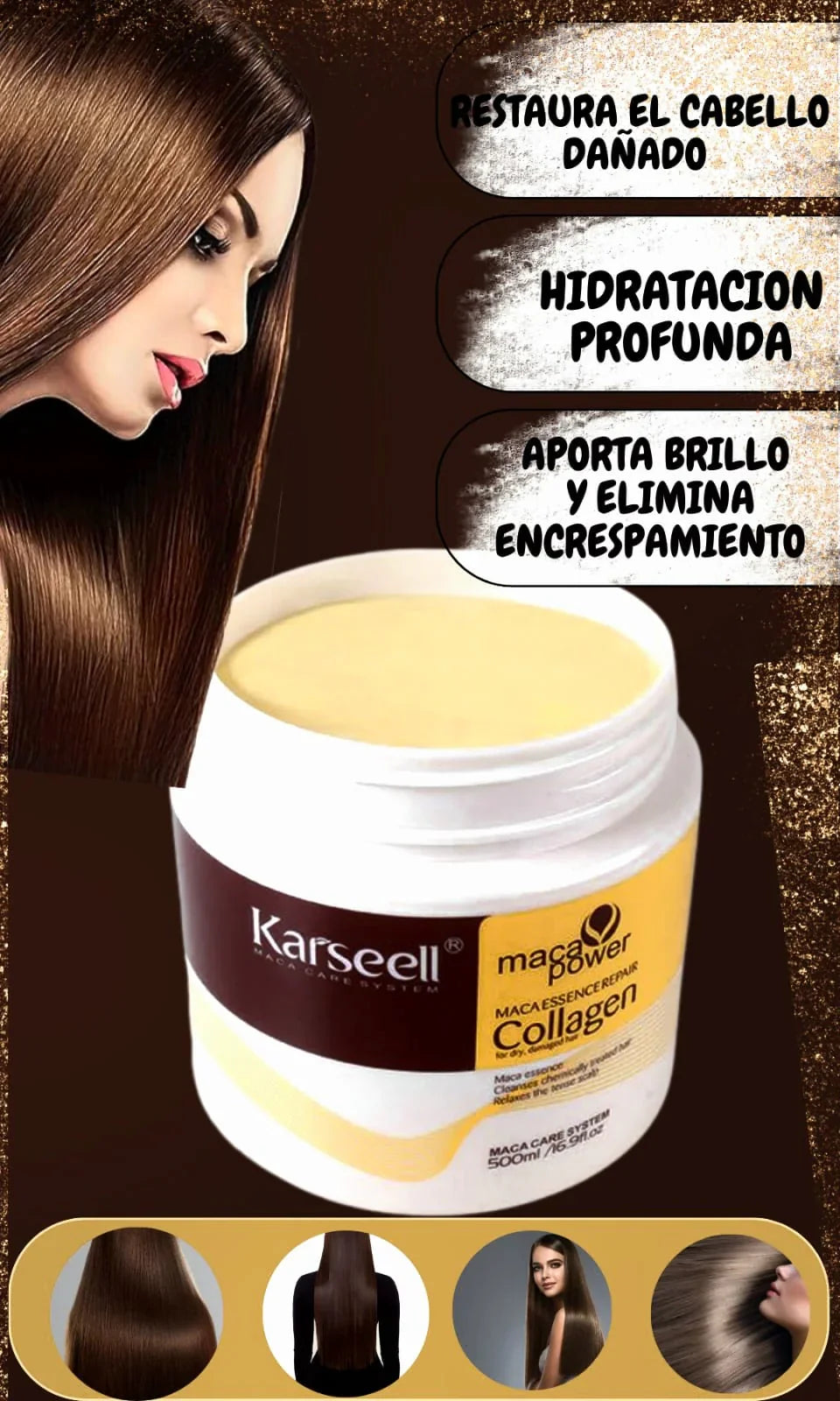 CREMA KARSEELL + CERA FIJADORA DE CABELLO GRATIS